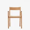 Silla Yalia de madera maciza de roble con acabado natural y asiento de cuerda FSC 100% en Marrón - Sillas, Uruguay | Kavehome, vista 8 de 10