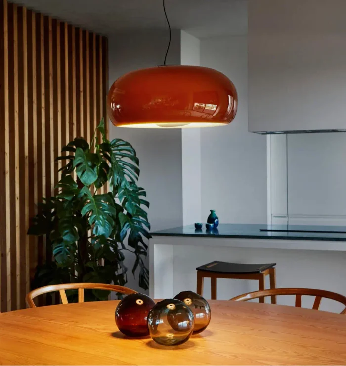 LÁMPARA TECHO MALMO en Rojo - Lámparas colgantes, Uruguay | HomeTouch, vista 2