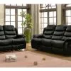 Juego De Living Reclinable 3+2 En Pu Comedor Negro Beverly en PU, simil cuerina Código: BEVERLY2C.PU – BEVERLY3C.PUColores opcionales: Negro – Marrón Alto: 1.04La - Escritorios y sillas de escritorio, Uruguay | Soy Hogar, vista 2 de 8