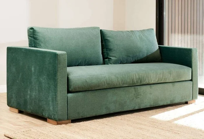 SILLON BARBADOS - TERCIOPELO ANTIMANCHAS en Verde - Sillones y sofás, Uruguay | La Iberica
