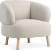 Butaca STADIL tela beige color roble en Beige - Butacas, banquetas y puffs, Uruguay | JYSK, vista 1 de 5