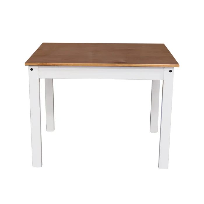Juego Comedor Mesa 4 Sillas Linea Mexicana Madera en Blanco - Muebles, Uruguay | Soy Hogar, vista 7
