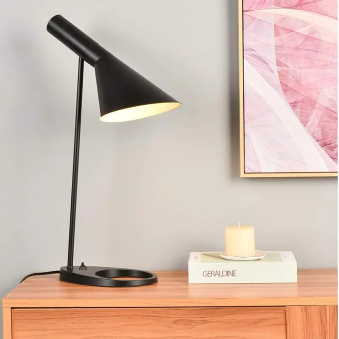 Luminaria de Mesa Jetson Negra en Negro - Lámparas de mesa, Uruguay | Serlux, vista 2