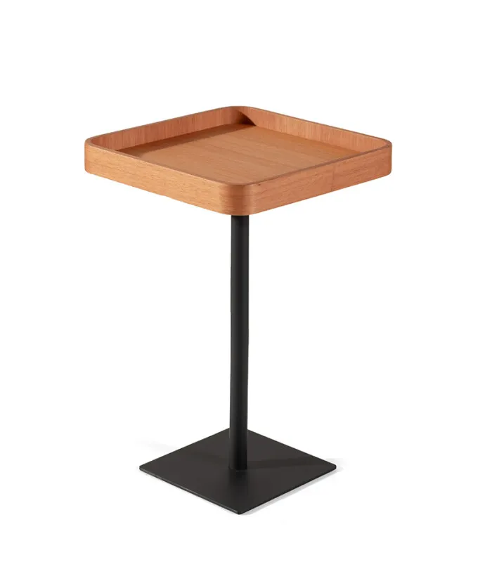 MESA LATERAL ARES 40X40X60H CM en Madera natural - Mesas de arrimo, Uruguay | Vinibel