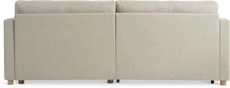 Sofá cama chaise longue TEGLHUSE beige en Beige - Sillones y sofás, Uruguay | JYSK, vista 3