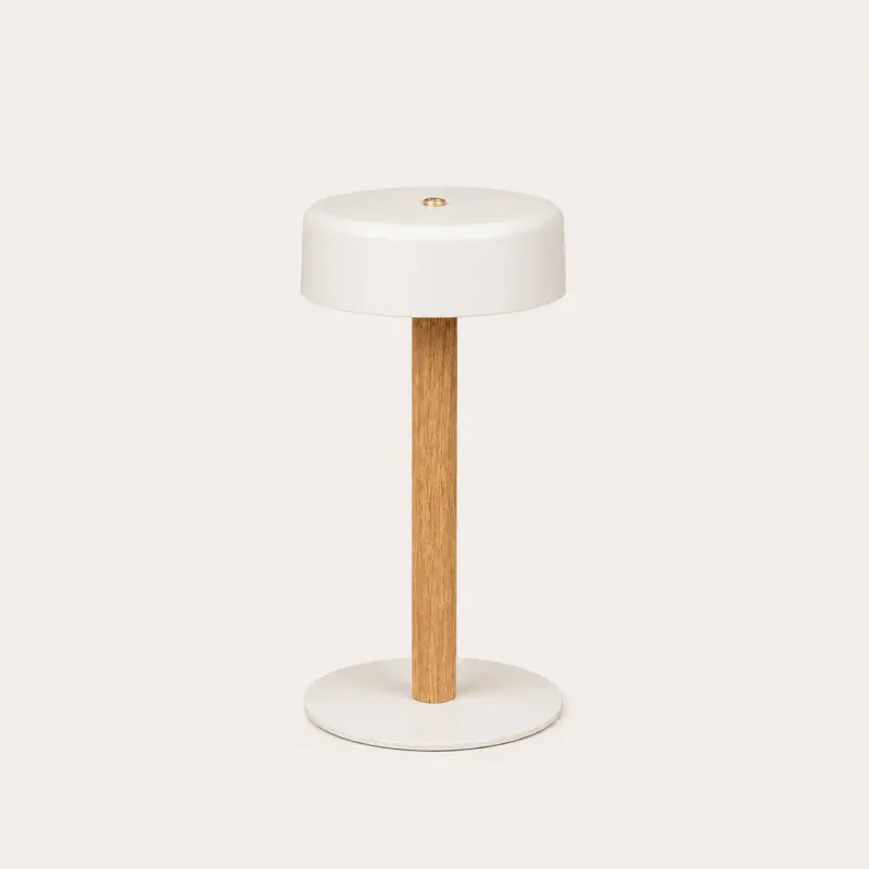 LÁMPARA MESA SKIVE en Blanco - Lámparas de mesa, Uruguay | HomeTouch
