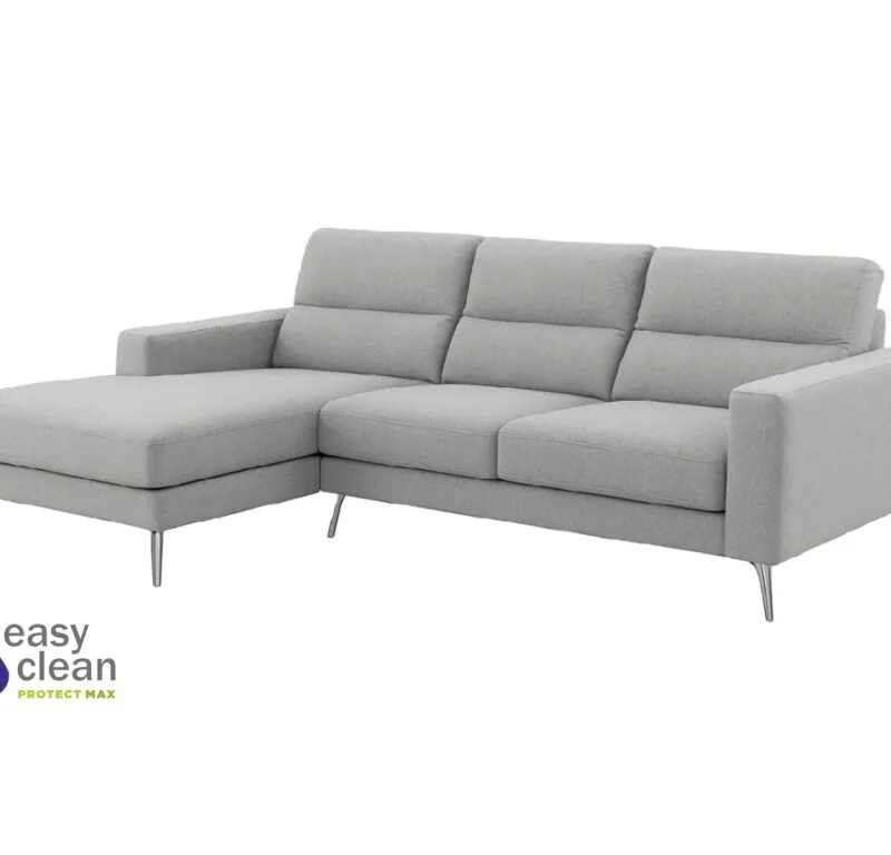Sofá MILO Easy Clean - Gris en Gris - Sillones y sofás, Uruguay | Finkel