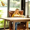 MESA COMEDOR NORDICA - OLMO NATURAL - 1.50 X 0.90 MTS - Mesas de comedor, Uruguay | La Iberica, vista 16 de 25
