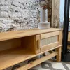 Rack 160cm - Madera de Pino y Rattan Natural - Linea Yakarta - Muebles para TV, Uruguay | Berna home, vista 7 de 11