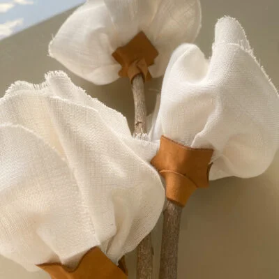 Flores de tela grandes – Set x3 unidades - Jarrones, Uruguay | Dreams On Time, vista 12