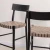 Banqueta en Acacia y Cuero en Negro - Butacas, banquetas y puffs, Uruguay | Entrecasa, vista 5 de 8