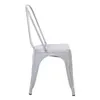 Silla De Comedor Cy-20002 Metal Gris Estilo Tolix en Gris - Sillas, Uruguay | Divino, vista 3 de 4