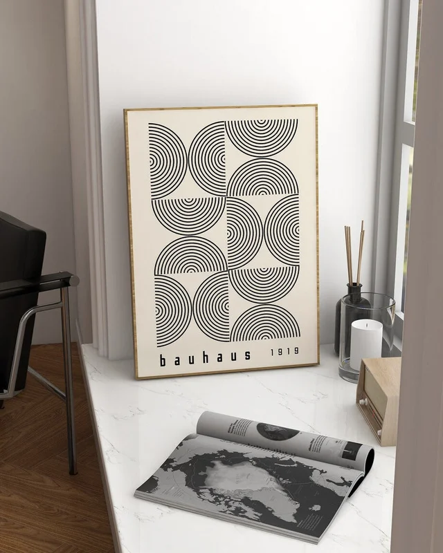 Bauhaus - Black & white N.02 - Láminas, Uruguay | La Cuadrería, vista 3