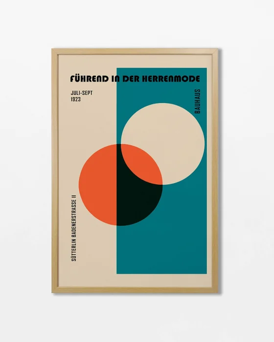 Bauhaus - Serie N.02 en Multicolor - Láminas, Uruguay | La Cuadrería