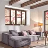 Sofá Blok 3 plazas chaise longue izquierdo pana gris 330 cm en Gris - Sillones y sofás, Uruguay | Kavehome, vista 2 de 7
