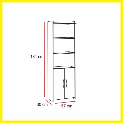 Producto: Biblioteca King 167 de AMARELO - Bibliotecas, Uruguay | Amarelo, vista 2