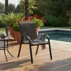 JUEGO DE JARDIN REDONDO CON 4 SILLAS en Gris - Muebles para el exterior, Uruguay | Alfa Ventas, vista 4 de 6