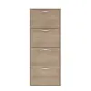 Zapatera 4 puertas - Leonardo en Blanco - Cómodas, Uruguay | Delta Center, vista 3 de 12