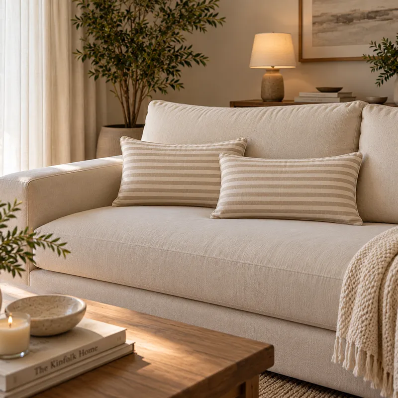 Duo Laika Beige en Beige - Textiles, Uruguay | Decilo con Alma