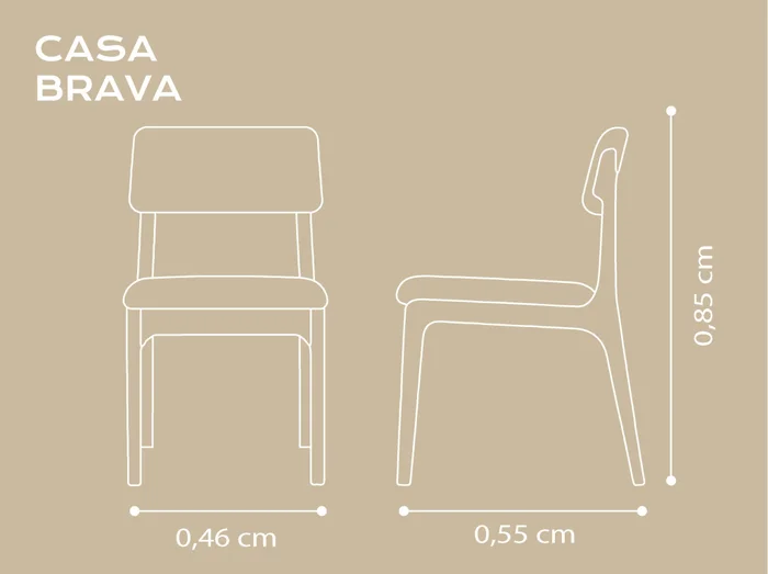 Silla Rebeca - Sillas, Uruguay | Casa Brava, vista 2