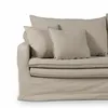 Sofá Gin con Funda - Tela Rústica - 3 cuerpos - TD5263-1636 (Capuccino) en Beige - Sillones y sofás, Uruguay | NYR, vista 3 de 5