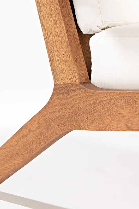 POLTRONA LOTUS ACQUABLOCK CRUDO 93x87x86CM JATOBA en Madera natural - Muebles para el exterior, Uruguay | Vinibel, vista 7