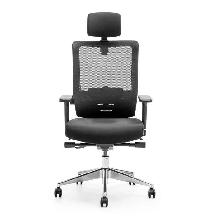 Silla Vigo ATLAS | Black edition en Negro - Sillas de escritorio, Uruguay | World Vigo