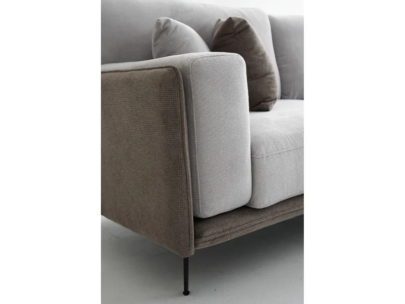 Sofa con Chaise Longue DÚO - Beige en Beige - Sillones y sofás, Uruguay | Finkel, vista 4