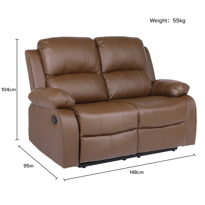 Juego de living reclinable 3+2+1 en Marrón - Sillones y sofás, Uruguay | La Cueva Muebles, vista 10