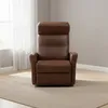 Reclinable Cuero Marron Aoi en Marrón - Sillones y sofás, Uruguay | Divino, vista 1 de 7