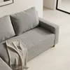 Rinconera Lucci - Tela Microfibra - Chaise izquierdo - Berlin 06 (Grafito) en Gris - Sillones y sofás, Uruguay | NYR, vista 4 de 7