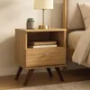 Mesa De Luz Linea Retro Living Dormitorio 1 Cajon Miel - Mesas de luz, Uruguay | Muebles Express, vista 3 de 4