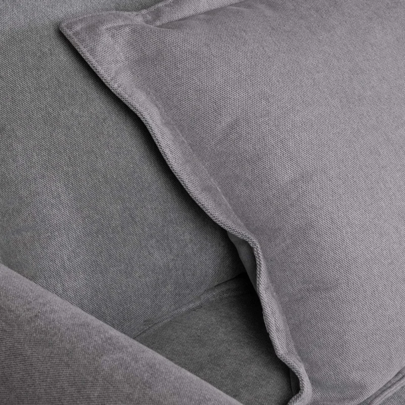 Sofá Cama 3 Cuerpos Tela Gris Verona en Gris - Sillones y sofás, Uruguay | Divino, vista 9