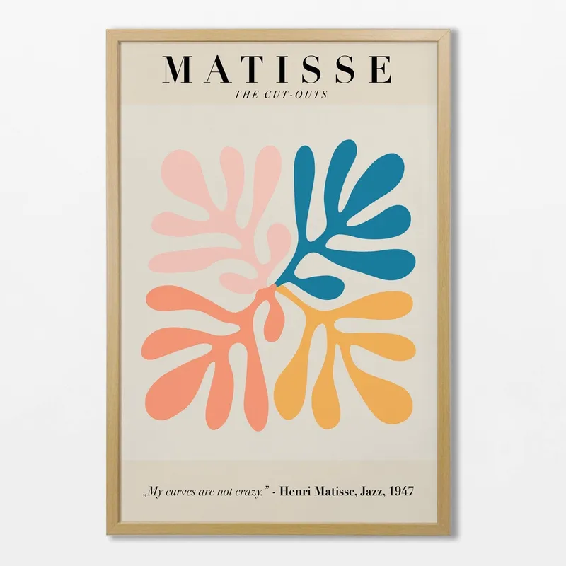 Matisse - The cut - outs N.03 en Multicolor - Láminas, Uruguay | La Cuadrería