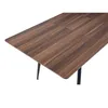 Mesa de Comedor Extensible Lupo - Roble Oscuro en Marrón - Mesas de comedor, Uruguay | NYR, vista 4 de 5