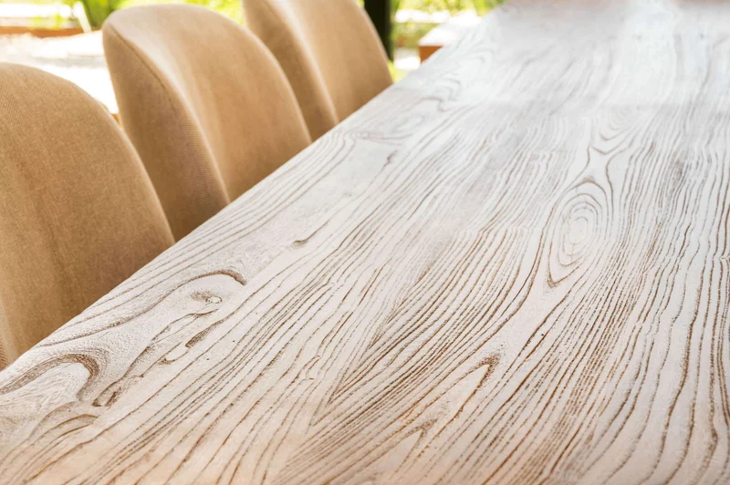 MESA COMEDOR APOLO - 2.50 X 1.10 MTS en Madera natural - Mesas de comedor, Uruguay | La Iberica, vista 9