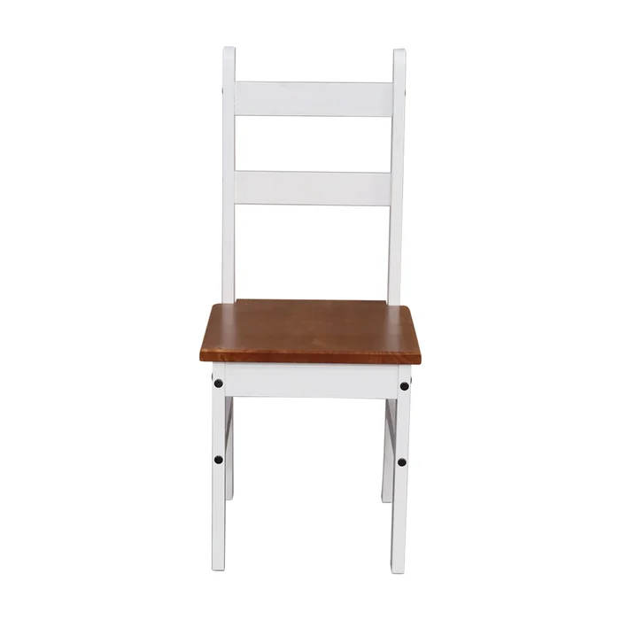Juego Comedor Mesa 4 Sillas Linea Mexicana Madera en Blanco - Muebles, Uruguay | Soy Hogar, vista 2
