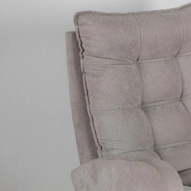 Butaca Balance Mecedora en Gris - Butacas, banquetas y puffs, Uruguay | Fábrica Italiana, vista 4