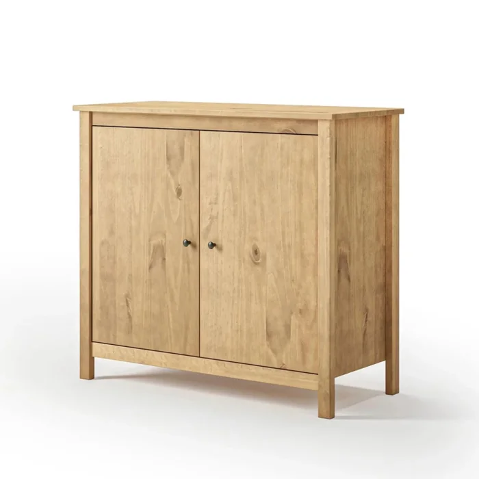 Cómoda 2 Puertas - Línea Maden - Marrón en Marrón - Cómodas, Uruguay | Ecowood, vista 2
