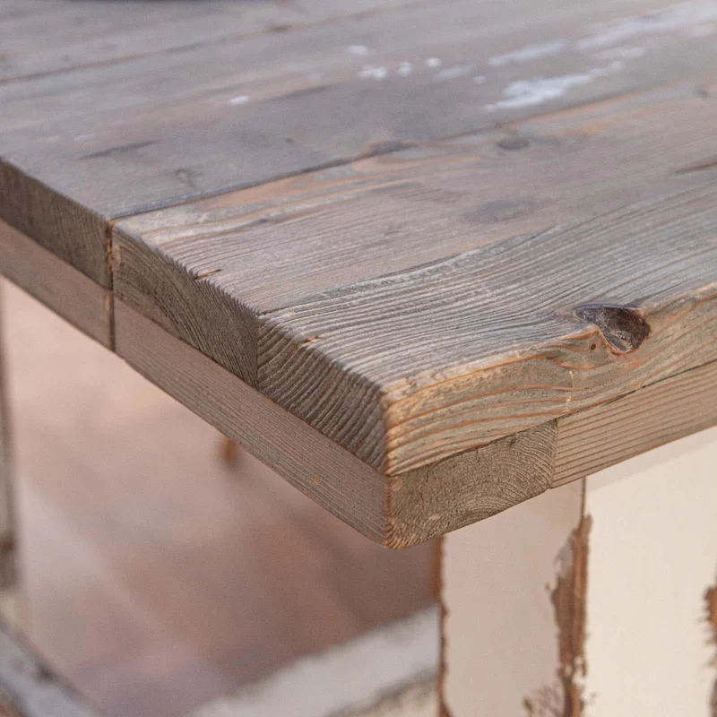 Mesa De Comedor Pino Blanco Aimann en Multicolor - Mesas de comedor, Uruguay | Divino, vista 3