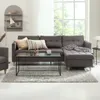 Sofá FALSLEV chaise longue tela gris en Gris - Sillones y sofás, Uruguay | JYSK, vista 5 de 5