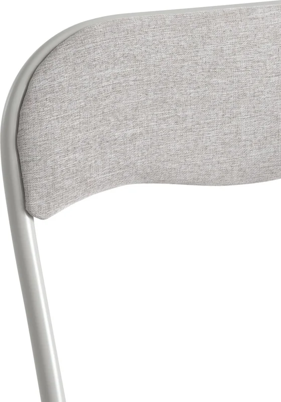 Silla plegable VIUF tela arena cl/acero en Beige - Sillas, Uruguay | JYSK, vista 5