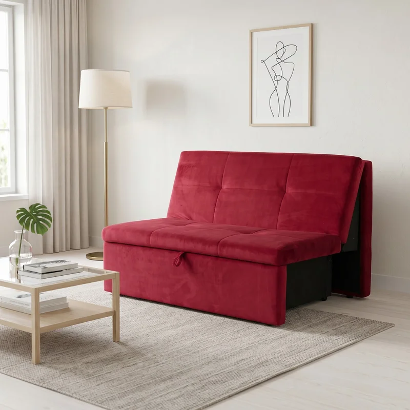 Sofa cama Maria - Moderna Hogar en Beige - Sillones y sofás, Uruguay | Moderna Hogar, vista 4