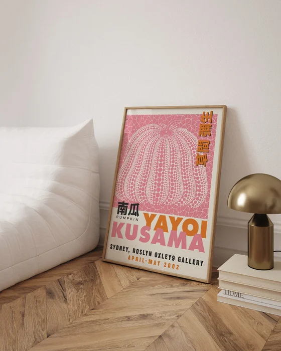 Yayoi Kusama - Pink pumpkin en Rosa - Láminas, Uruguay | La Cuadrería, vista 2