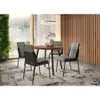 Juego de Comedor Star Redonda 4 sillas - Negro en Negro - Sillas, Uruguay | Ecowood, vista 2 de 4