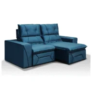 Sofa Dalaman 2,06m en Violeta, Azul Marino, Pena, Linho, Animalle - Sillones y sofás, Uruguay | Casa Brava, vista 24
