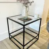 Mesa Auxiliar De Metal Aria Glass - Mesas de arrimo, Uruguay | Treehouse Deco, vista 1 de 4