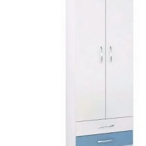 Placares Roperos Armario Infantil 2 Puertas 2 Cajones If22r en Blanco - Dormitorio, Uruguay | Soy Hogar, vista 3