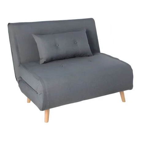 Sillon cama Trifold plaza y media en Gris - Sillones y sofás, Uruguay | La Cueva Muebles, vista 10