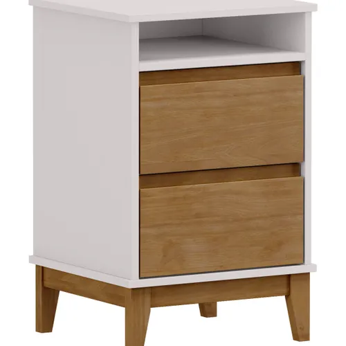 MESA DE LUZ FINESTRA 2 CAJONES 2800BF - Mesas de luz, Uruguay | Alfa Ventas
